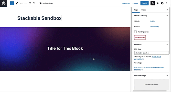 Choosing a dynamic source, and dynamic field to fetch content